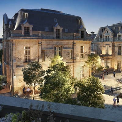 Saint-Germain-en-Laye — Les travaux avancent dans un nouveau quartier, idéalement situé dans le prolongement naturel du cent... — Photo 1