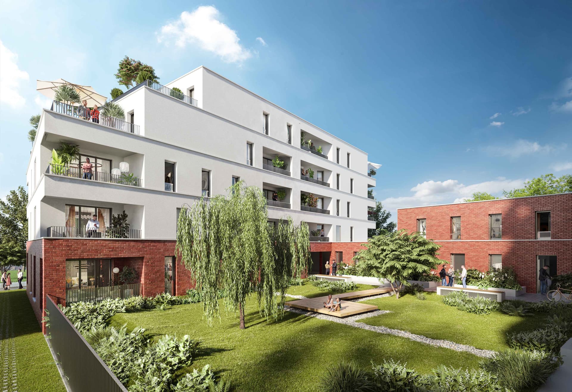 Amiens — Situé entre le centre-ville et les célèbres hortillonnages, à proximité immédiate de la gare, ce pro... — Miniature 3