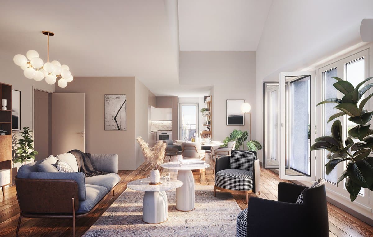 St Germain en Laye — Située au sein d’un quartier paisible et recherché, cette résidence neuve propose des appartements d... — Miniature 8