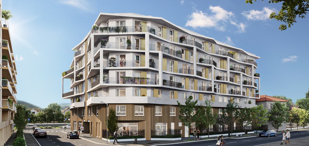 Nice — Située au cœur de la métropole Nice Côte d’Azur, cette résidence étudiante bénéficie d’un emplacemen... — Photo 1