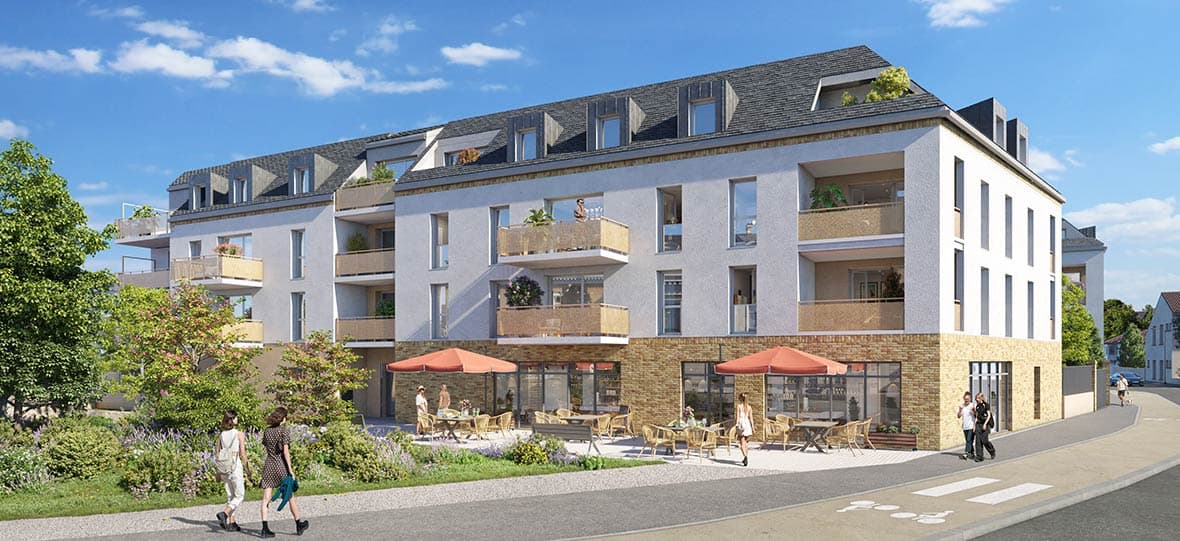 Dreux — Située dans un environnement calme et agréable, cette nouvelle résidence propose une sélection d'app... — Miniature 2