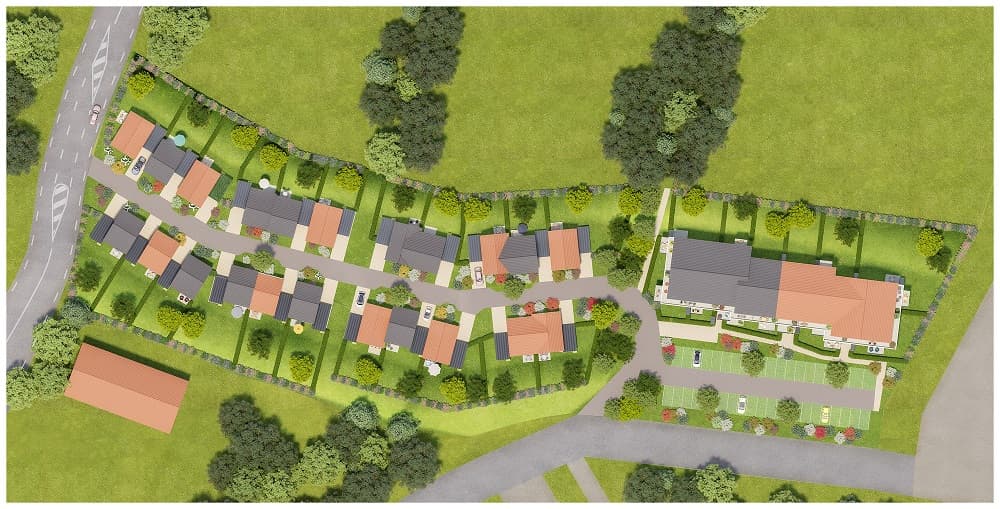 Dives sur Mer — Située à Dives-sur-Mer, au cœur du Pays d’Auge, cette nouvelle résidence s’intègre harmonieusement d... — Miniature 3