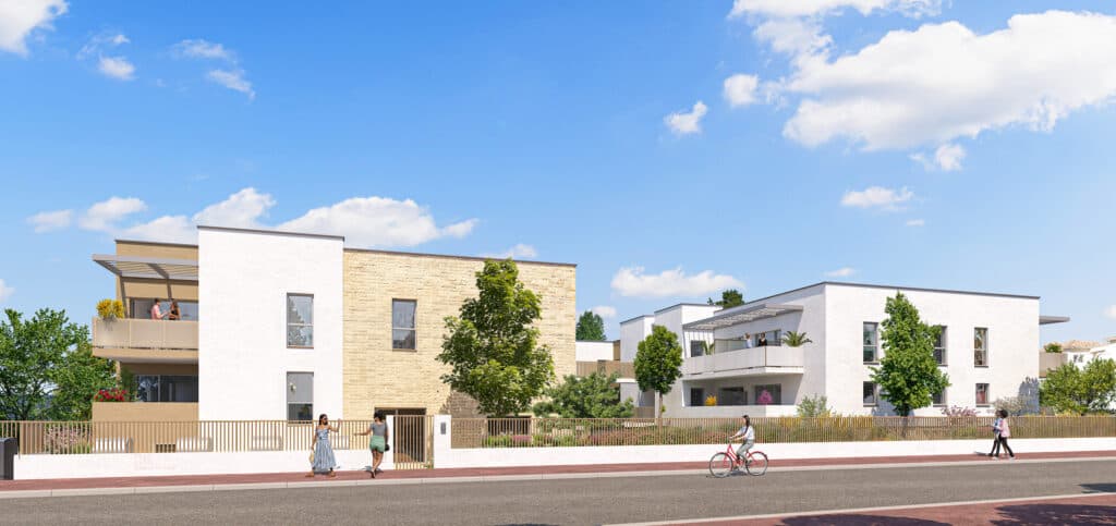 Agde — Située à Agde, cette résidence contemporaine s’inscrit dans un environnement calme et verdoyant, off... — Miniature 2