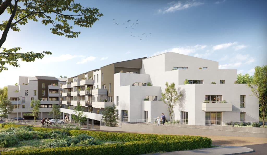Cholet — Située à proximité immédiate de la gare de Cholet, cette nouvelle résidence s’intègre dans un quarti... — Miniature 2