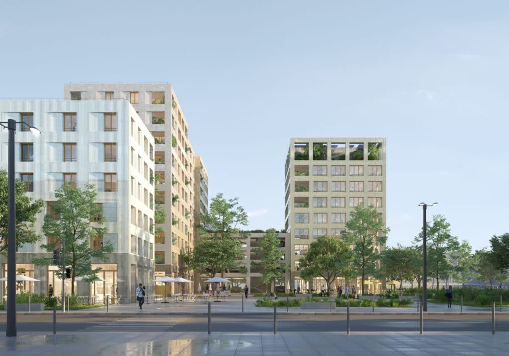 Montevrain — Située à Montévrain, à proximité immédiate du Val d'Europe, cette résidence contemporaine s’inscrit ... — Miniature 2