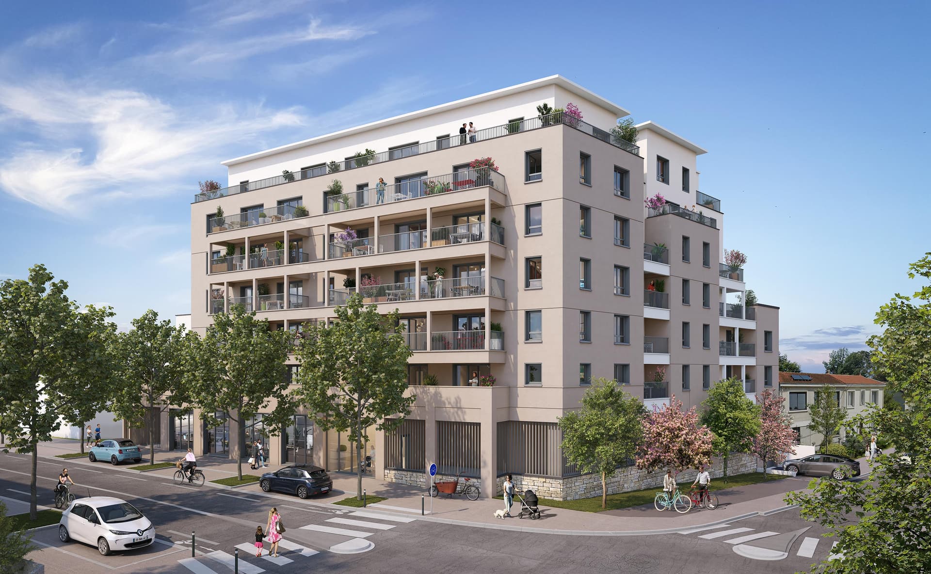 Nantes — Située dans un quartier apprécié de Nantes, cette résidence propose des appartements allant du 2 au ... — Miniature 3