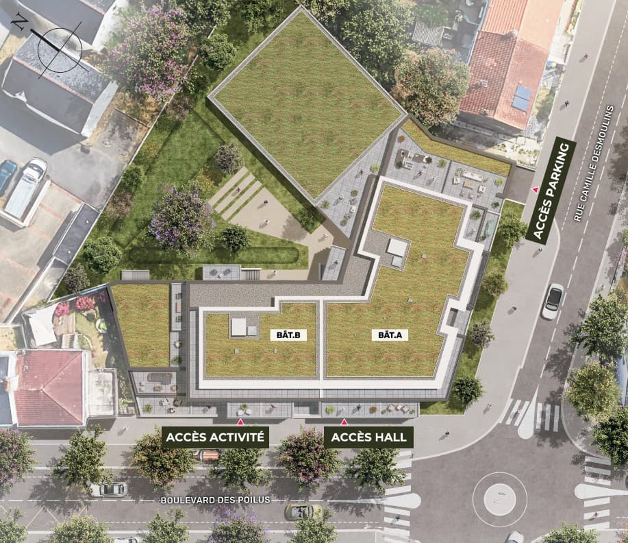 Nantes — Située dans un quartier apprécié de Nantes, cette résidence propose des appartements allant du 2 au ... — Miniature 9