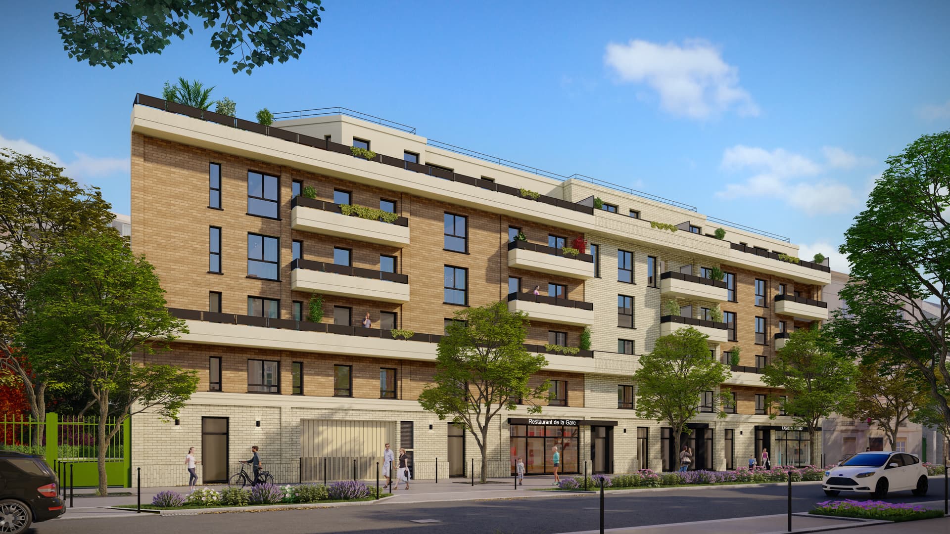 le Bourget — Située dans un quartier résidentiel en développement, cette nouvelle résidence propose des apparteme...