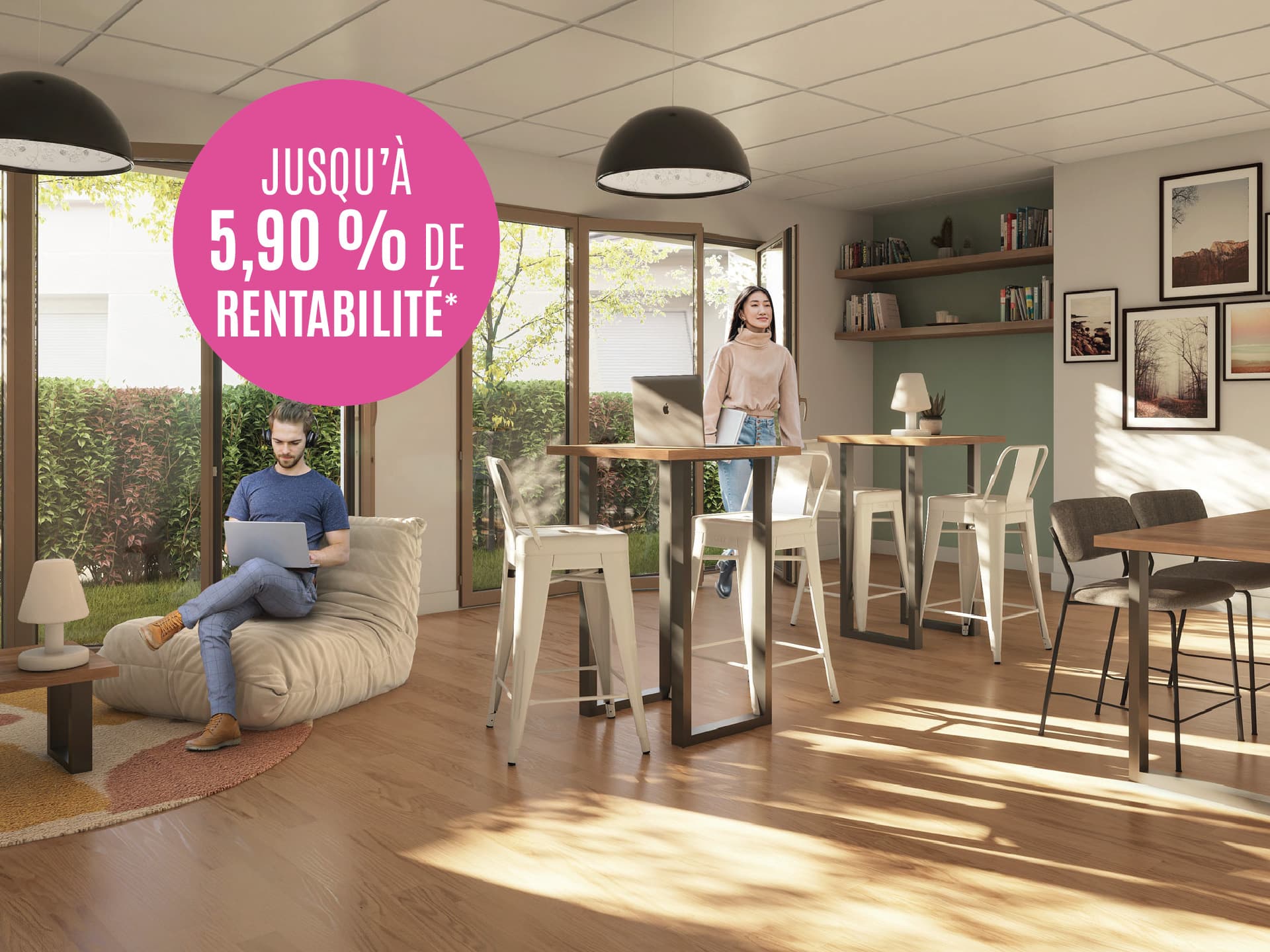 le Mans — Située au cœur du Mans, cette nouvelle résidence propose un cadre de vie intergénérationnel, pensé p... — Photo 1