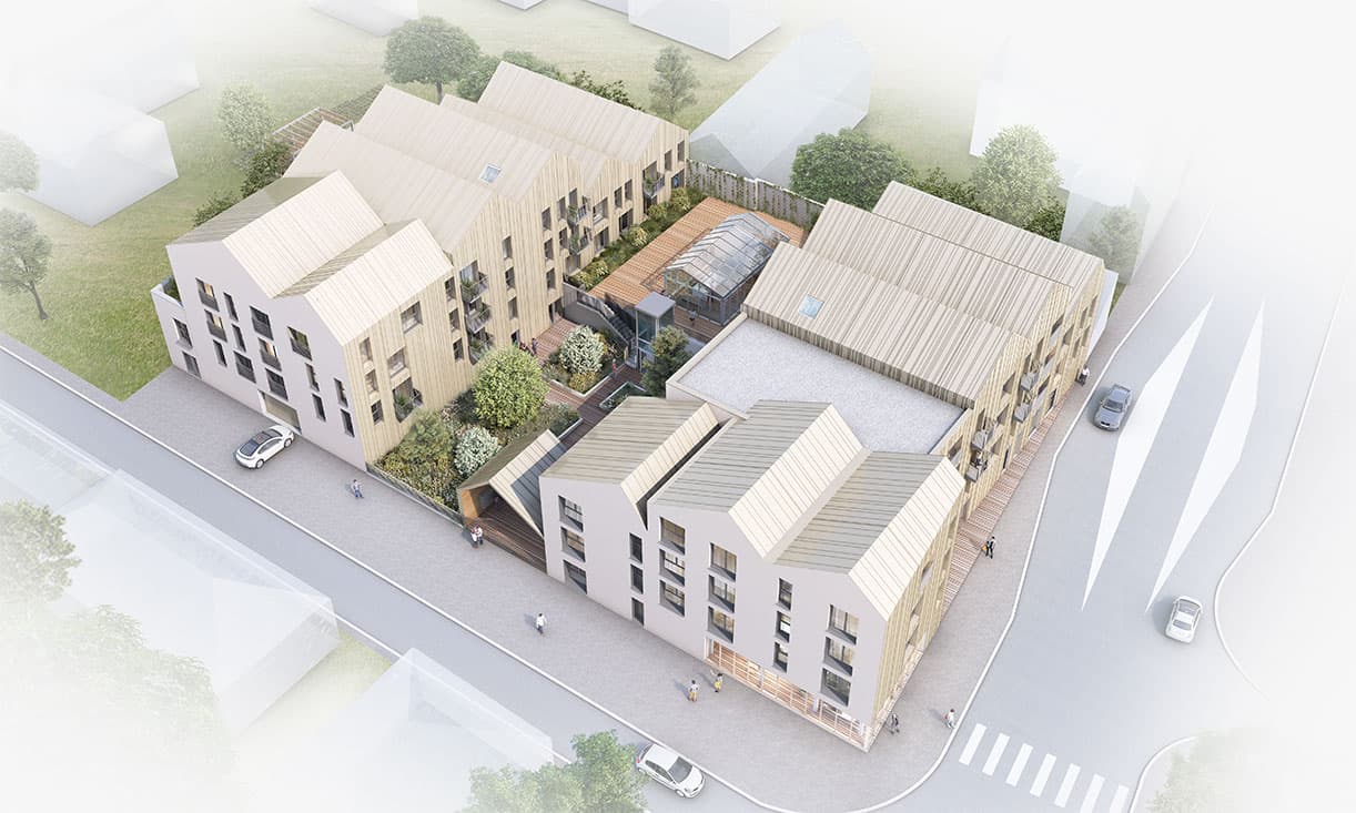 Louviers — Située à Louviers, cette résidence contemporaine récemment achevée propose une nouvelle conception d... — Miniature 5