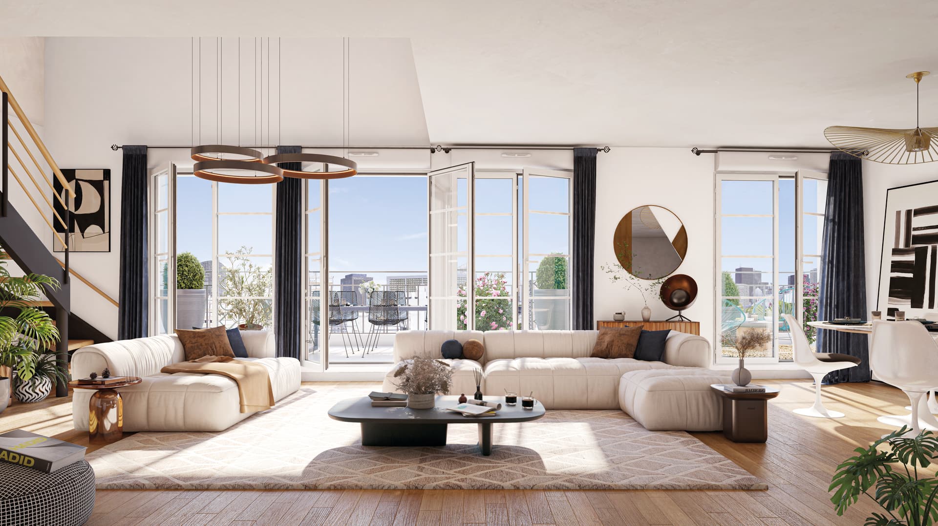 Puteaux — Située au sein de l’EcoQuartier des Bergères à Puteaux, cette nouvelle résidence propose une sélecti... — Miniature 3