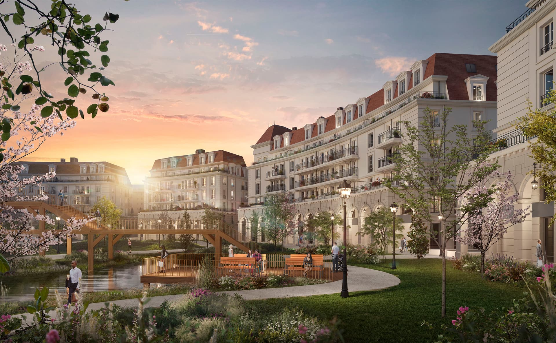 Puteaux — Située au sein de l’EcoQuartier des Bergères à Puteaux, cette nouvelle résidence propose une sélecti... — Miniature 4