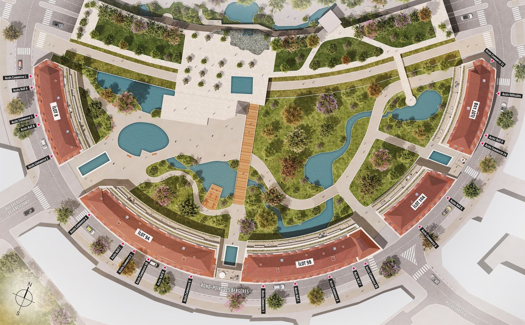 Puteaux — Située au sein de l’EcoQuartier des Bergères à Puteaux, cette nouvelle résidence propose une sélecti... — Miniature 8