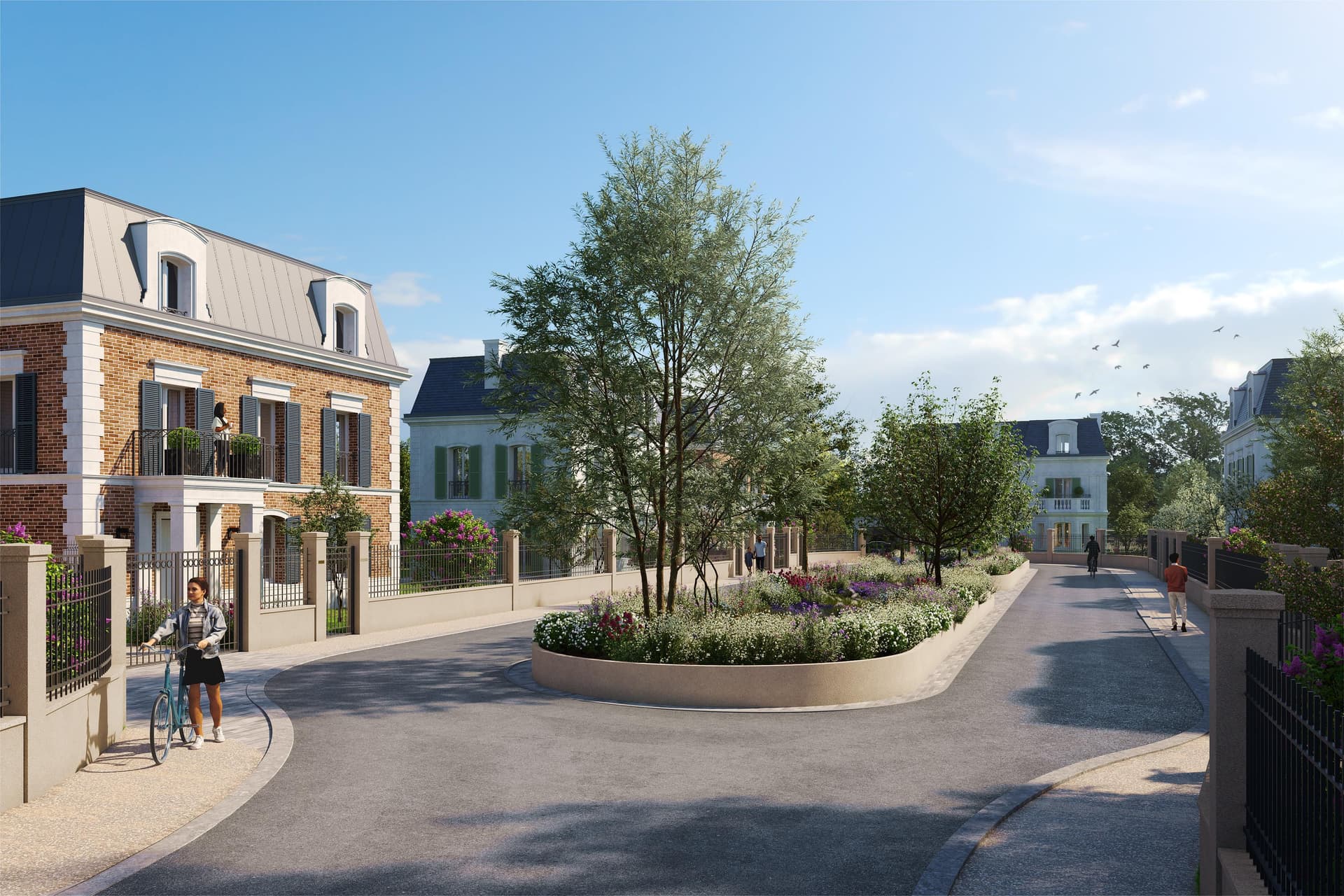 Chatou — Au sein d’un quartier résidentiel privilégié, ce programme neuf propose des maisons spacieuses à l’a...