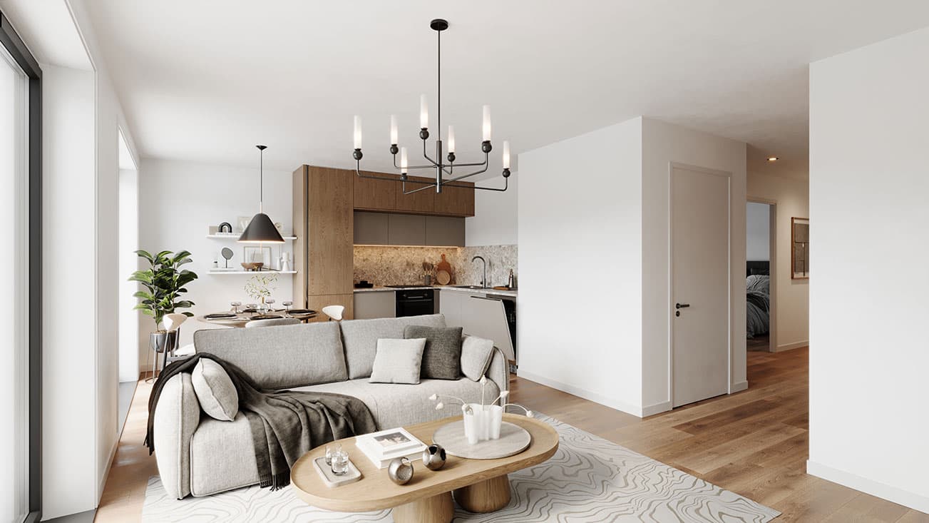 Déville-Lès-Rouen — À quelques minutes de Rouen, une nouvelle résidence contemporaine s’intègre harmonieusement dans un ... — Miniature 2