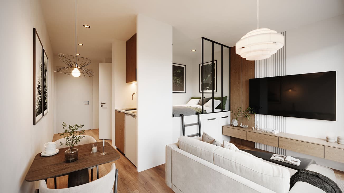 Déville-Lès-Rouen — À quelques minutes de Rouen, une nouvelle résidence contemporaine s’intègre harmonieusement dans un ... — Miniature 6