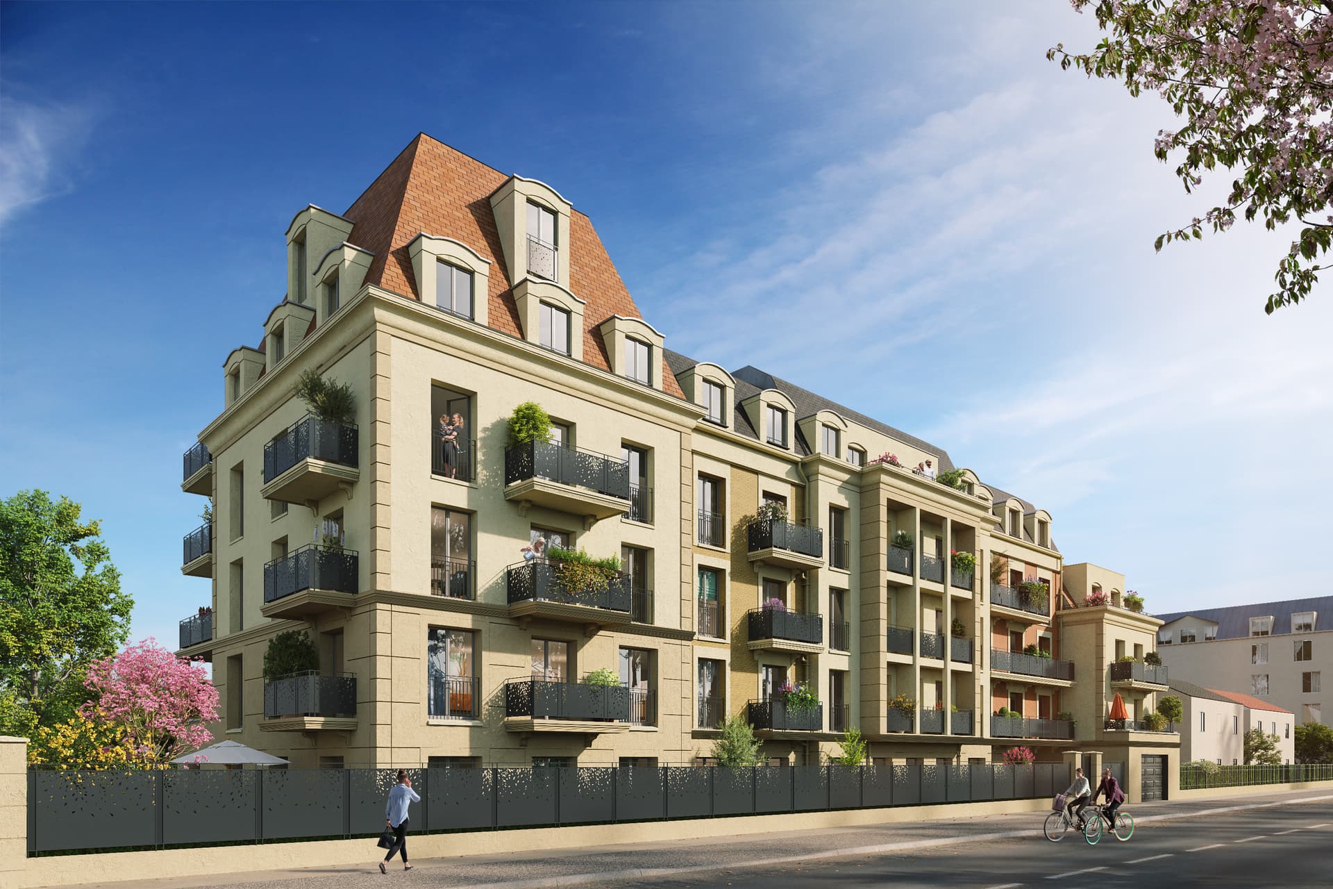 Blanc Mesnil / Grand Paris — Située dans un environnement urbain agréable, cette résidence neuve propose des appartements à la su... — Photo 1