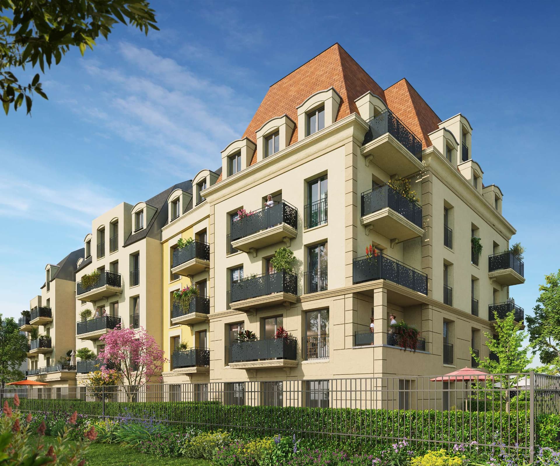 Blanc Mesnil / Grand Paris — Située dans un environnement urbain agréable, cette résidence neuve propose des appartements à la su... — Miniature 2