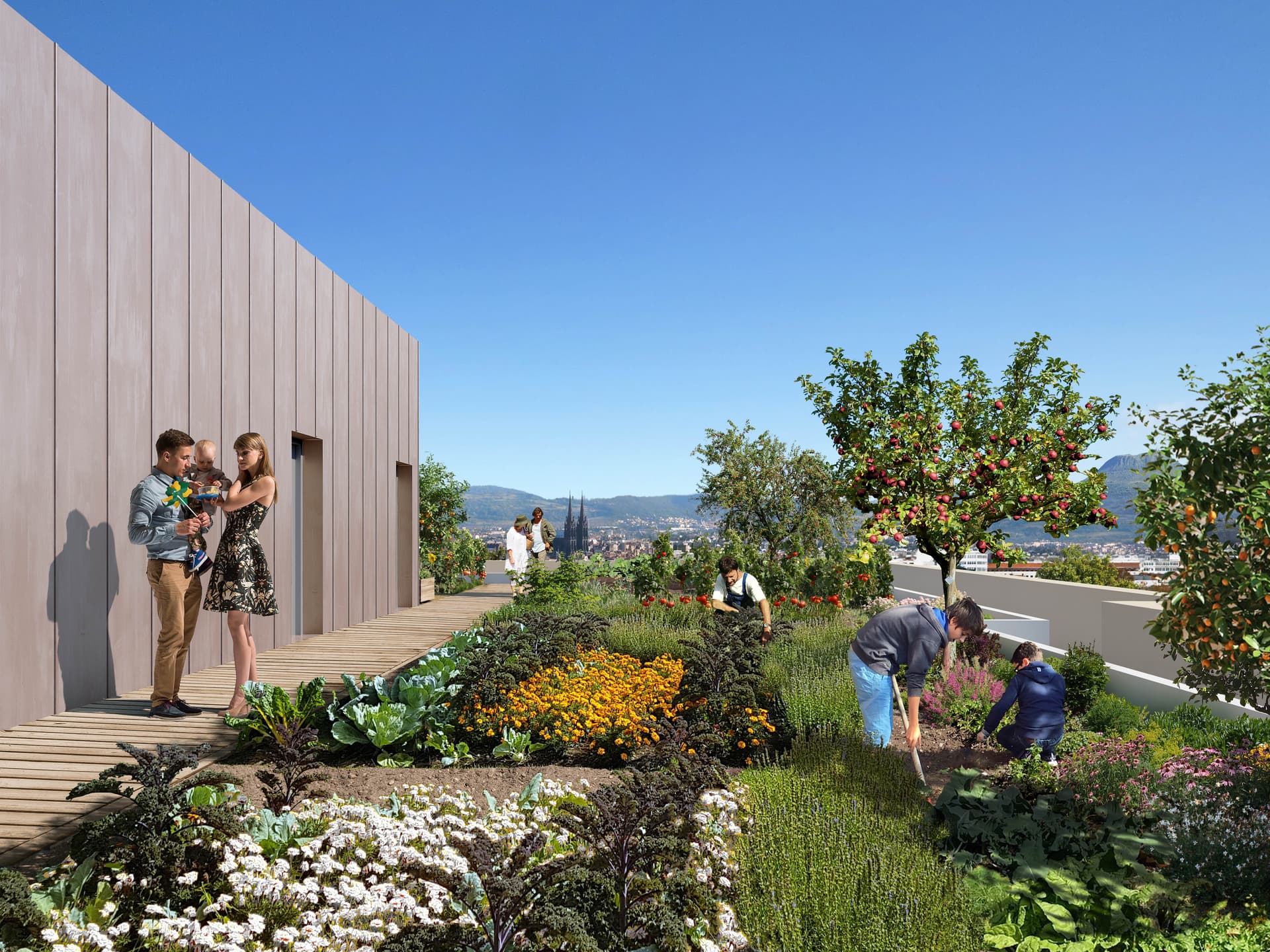 Clermont Ferrand — Au sein du quartier République, une nouvelle résidence propose une sélection d’appartements conçus p... — Miniature 3