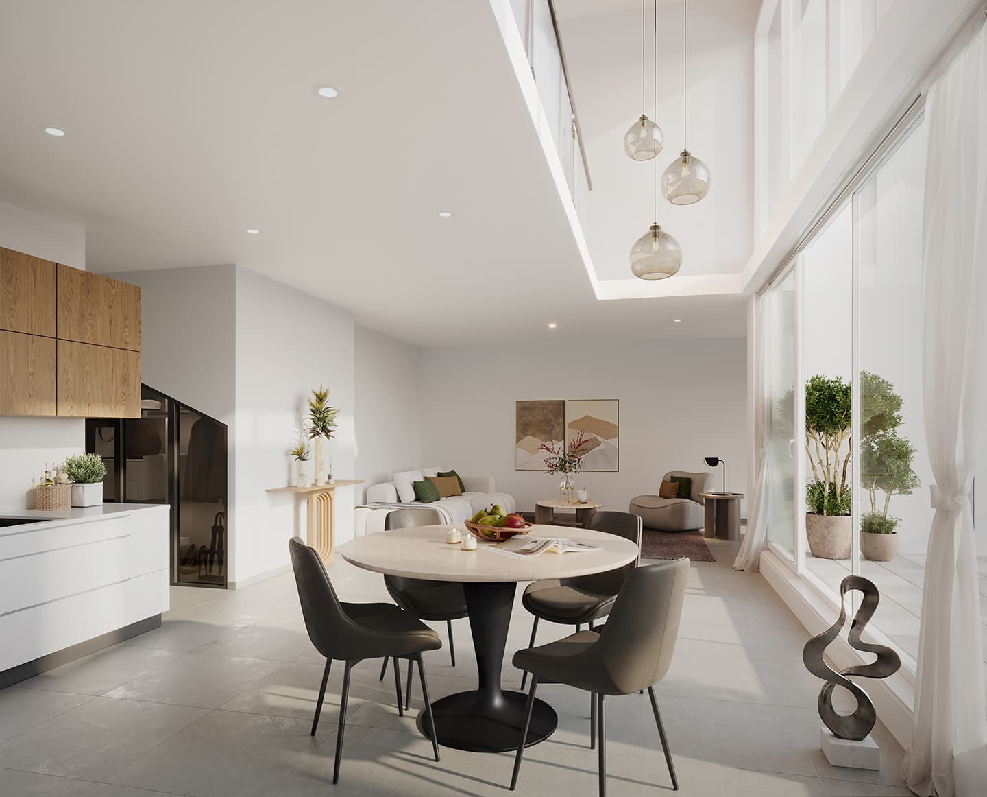 Challes-les-Eaux — Au cœur de Challes-les-Eaux, un nouveau projet résidentiel propose un cadre de vie moderne et apaisa... — Miniature 2