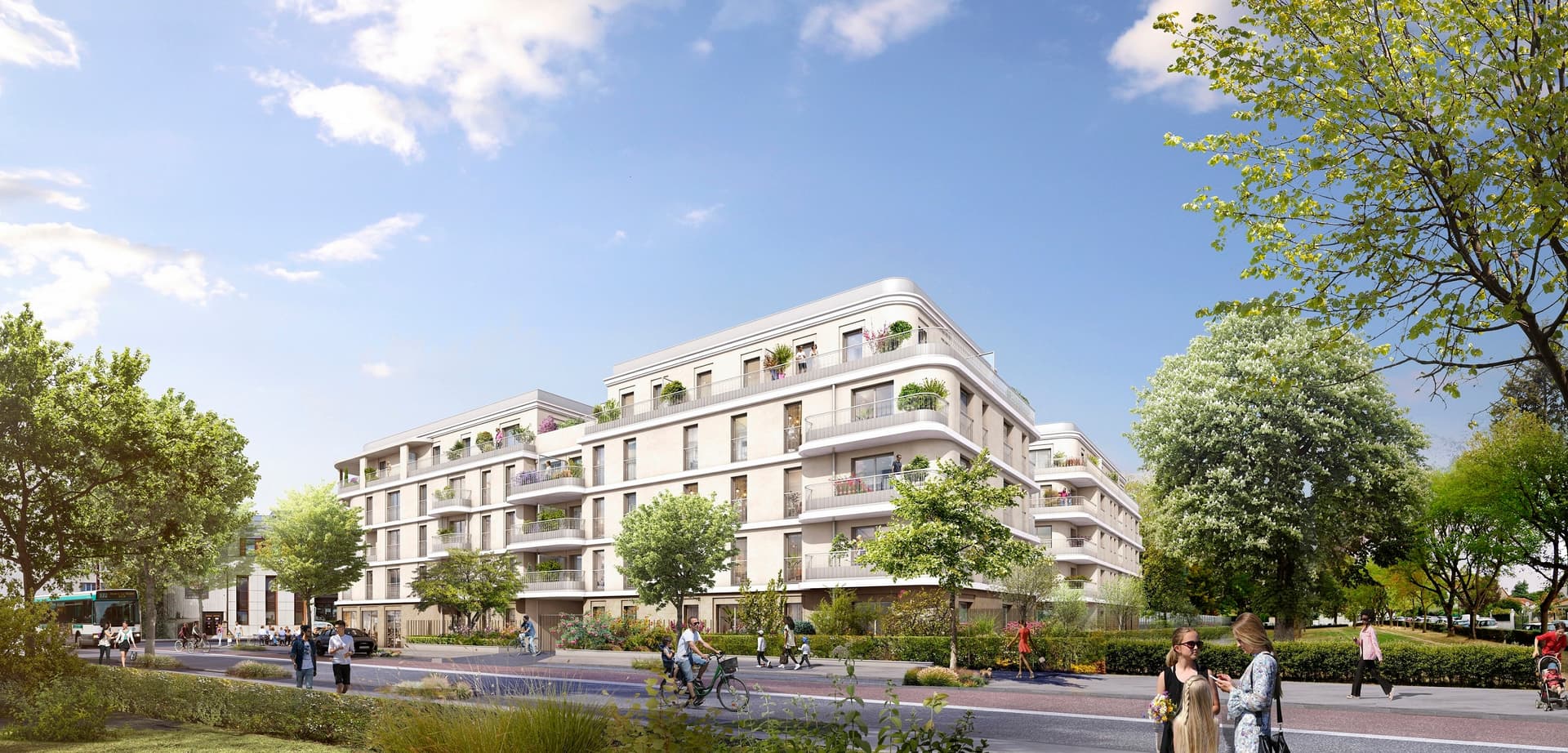 L Haÿ les Roses — Située à L’Haÿ-les-Roses, cette nouvelle résidence présente une architecture élégante et contemporai... — Miniature 2