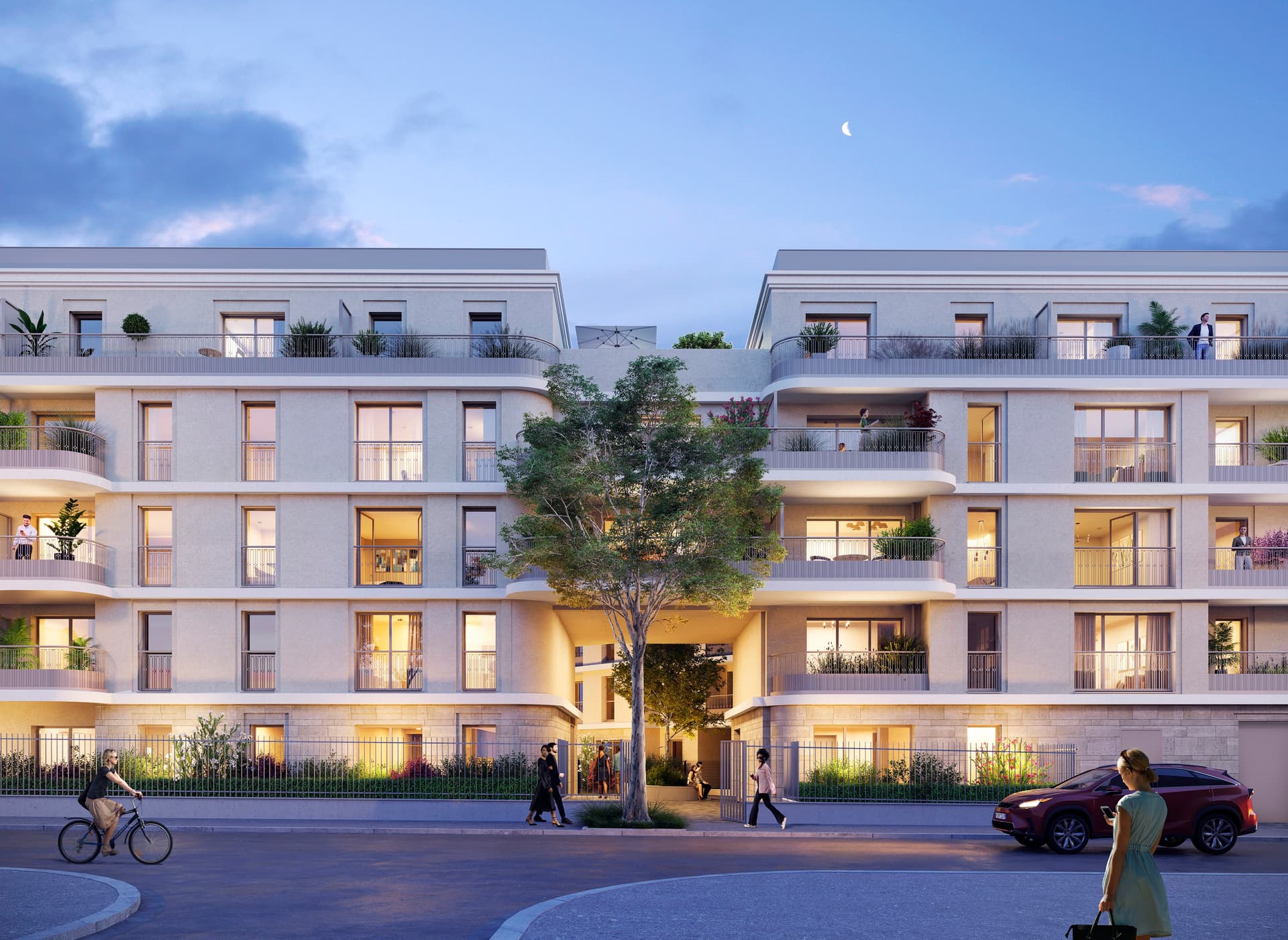 L Haÿ les Roses — Située à L’Haÿ-les-Roses, cette nouvelle résidence présente une architecture élégante et contemporai... — Miniature 3