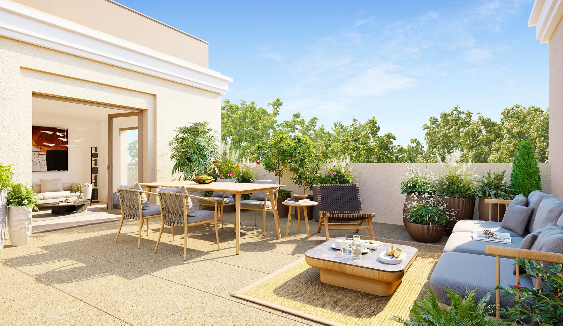 L Haÿ les Roses — Située à L’Haÿ-les-Roses, cette nouvelle résidence présente une architecture élégante et contemporai... — Miniature 7