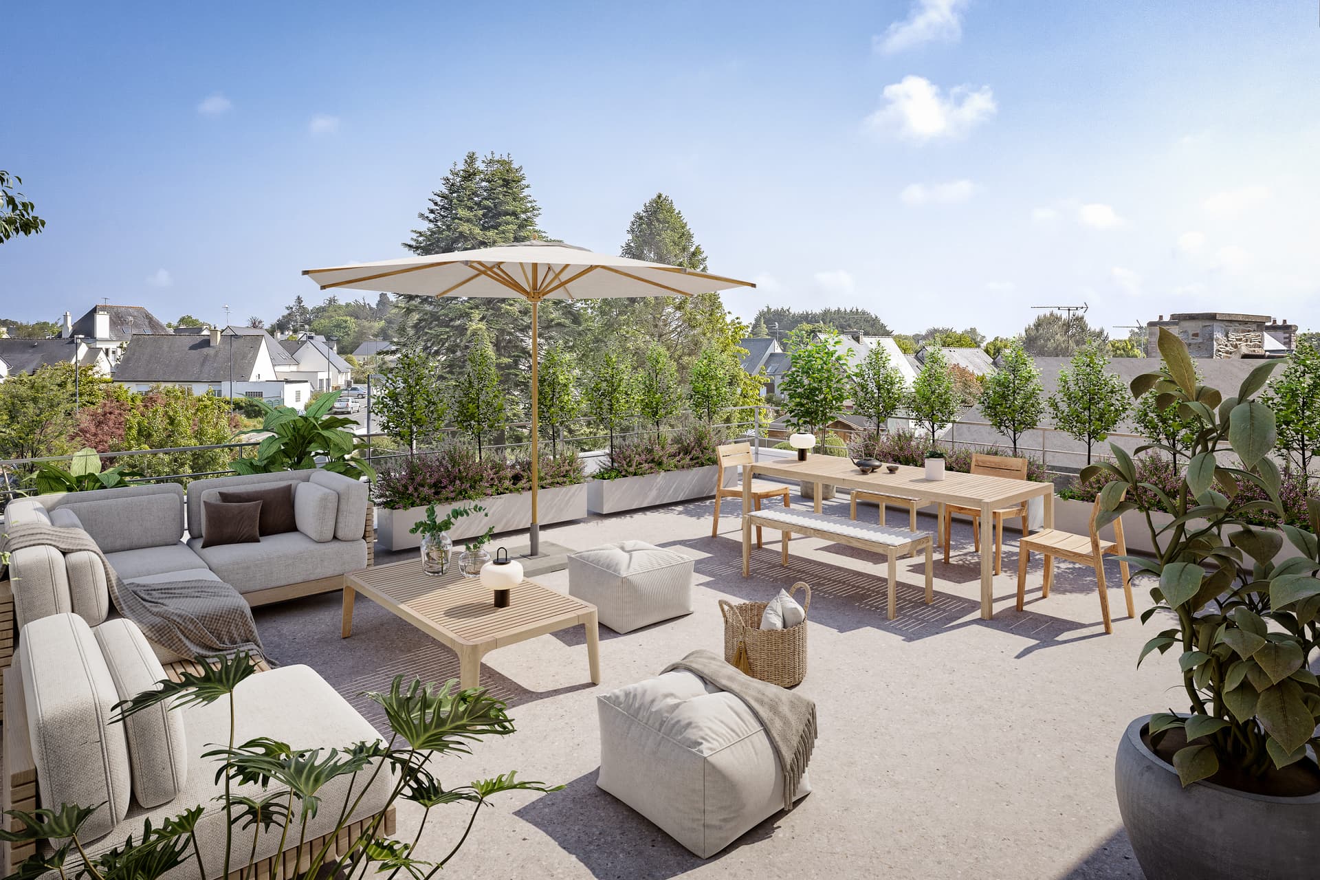 Pordic — Située au cœur de la Bretagne, dans la commune de Pordic, cette nouvelle réalisation s’implante dans... — Miniature 2