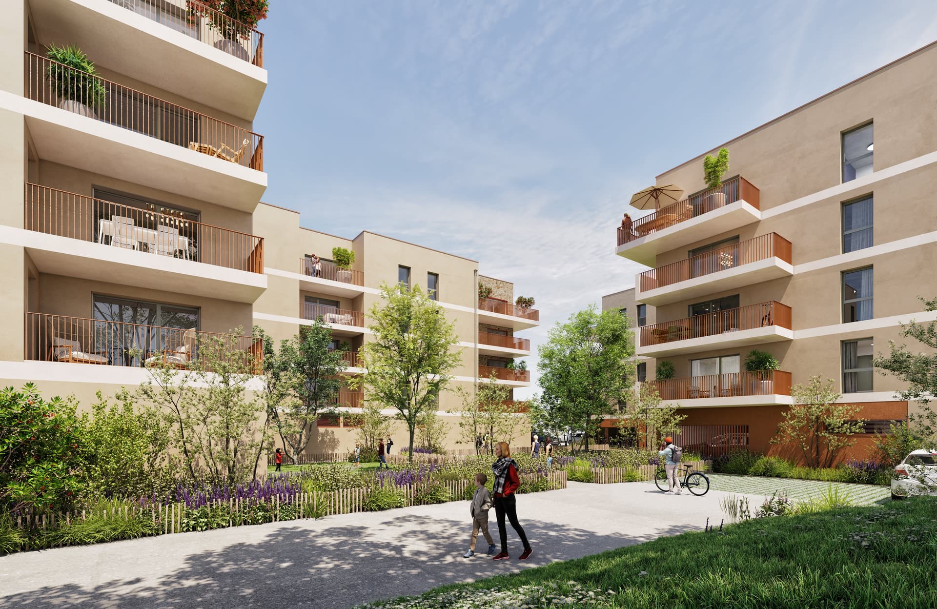 Crozon — Située à la pointe de la Bretagne, dans la Baie de Douarnenez à Crozon, cette nouvelle résidence bén... — Miniature 3