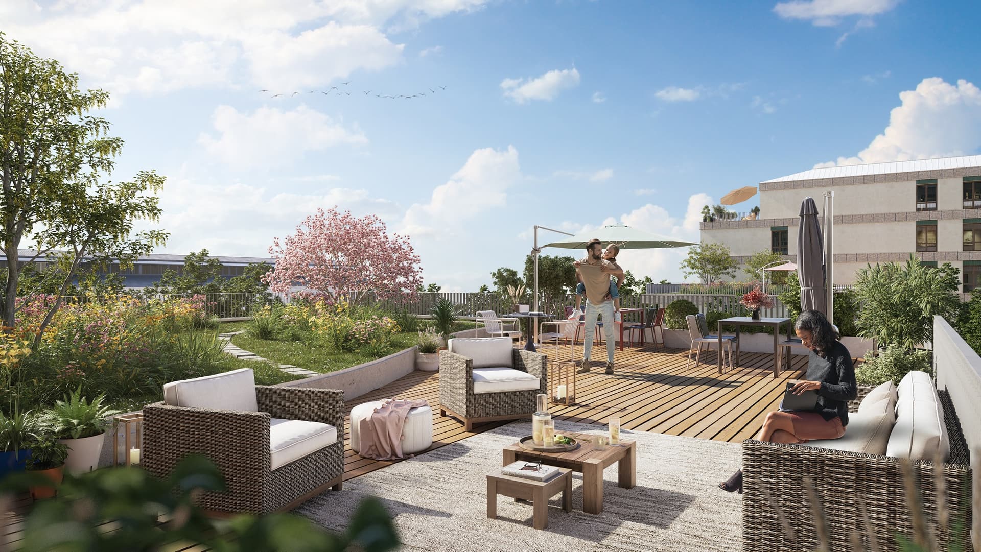 Aubervilliers — Située à Aubervilliers, à proximité immédiate du parc Eli Lotar, cette résidence propose une sélecti... — Miniature 4