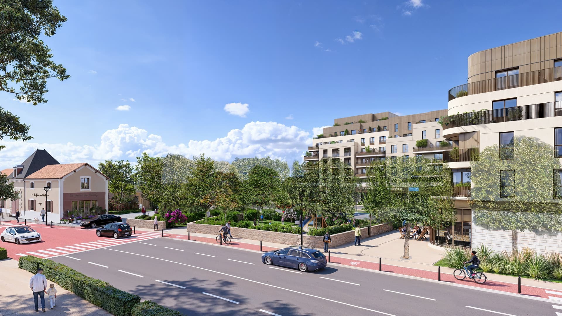 Chilly Mazarin — Située au cœur de Chilly-Mazarin, cette nouvelle résidence se distingue par une architecture contemp...