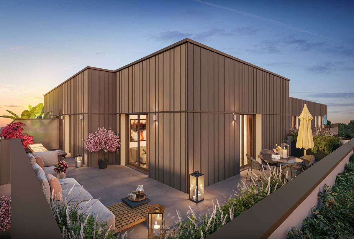 Chilly Mazarin — Située au cœur de Chilly-Mazarin, cette nouvelle résidence se distingue par une architecture contemp... — Miniature 2