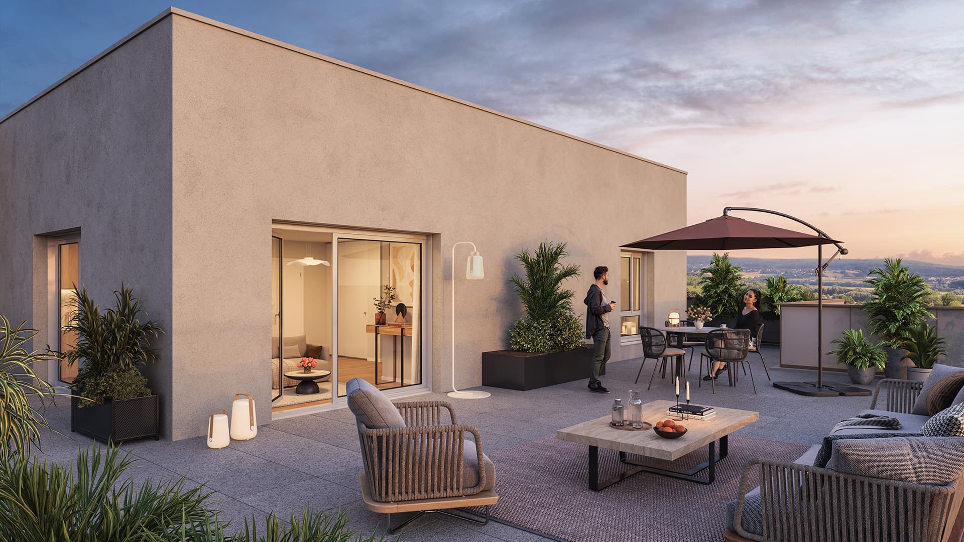 Andrézieux-Bouthéon — À Andrézieux-Bouthéon, une nouvelle résidence s’intègre harmonieusement dans un environnement privil... — Miniature 2