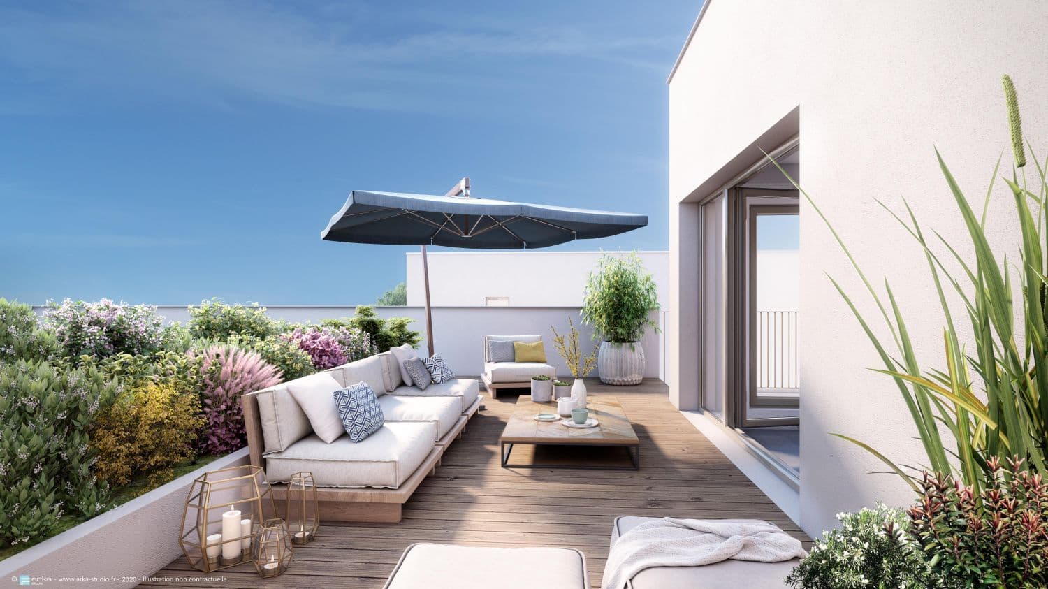 Nantes — Située au sein d’un quartier en pleine transformation, cette résidence contemporaine se compose de q... — Miniature 5