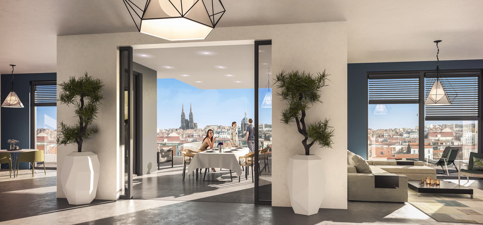 Clermont Ferrand — Située à proximité immédiate du centre-ville, cette nouvelle résidence bénéficie d’un emplacement pr... — Miniature 3