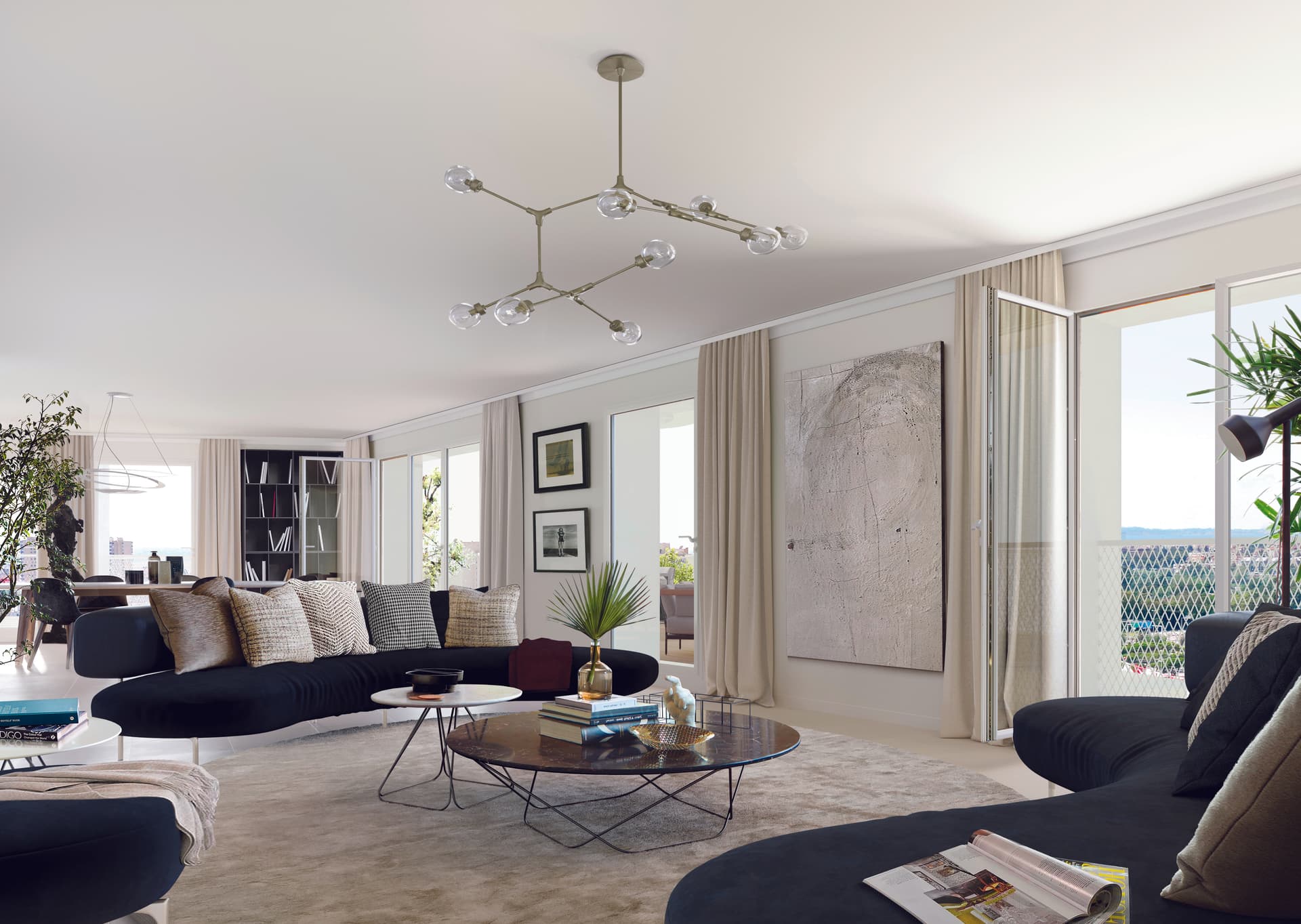 Nice — Au cœur d’un quartier en plein renouveau, cette résidence contemporaine se distingue par une archite... — Miniature 5