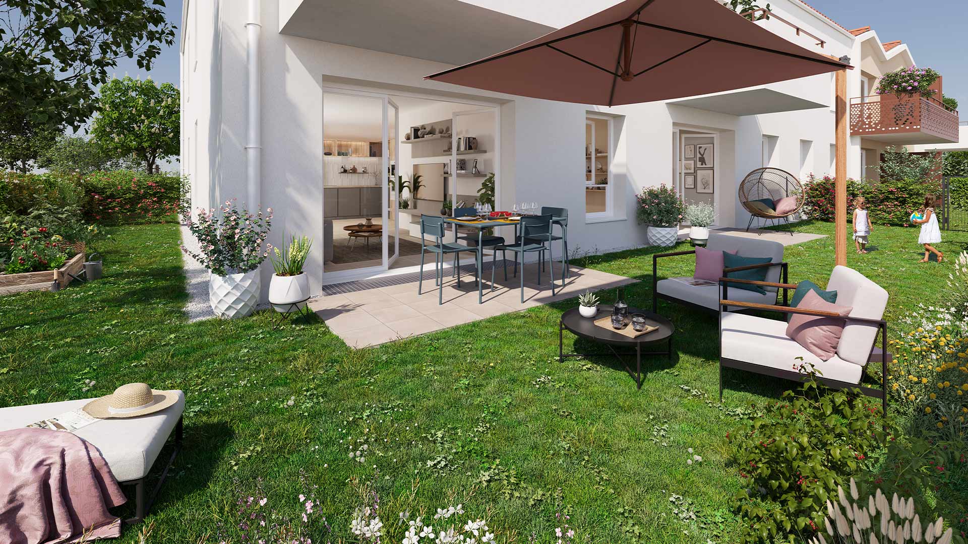 Challans — Au cœur de Challans, cette résidence à l’architecture inspirée du patrimoine vendéen s’intègre harmo... — Photo 1