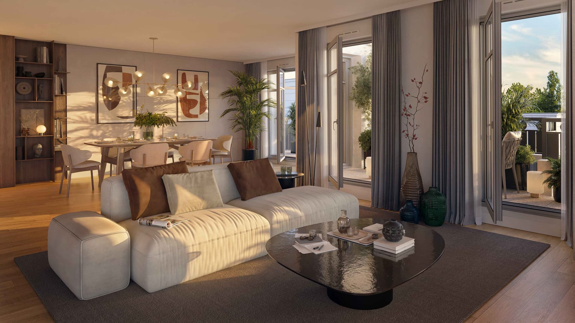 le-Blanc-Mesnil — Située au pied d’un vaste espace vert, cette nouvelle résidence propose 60 appartements déclinés du ... — Miniature 5