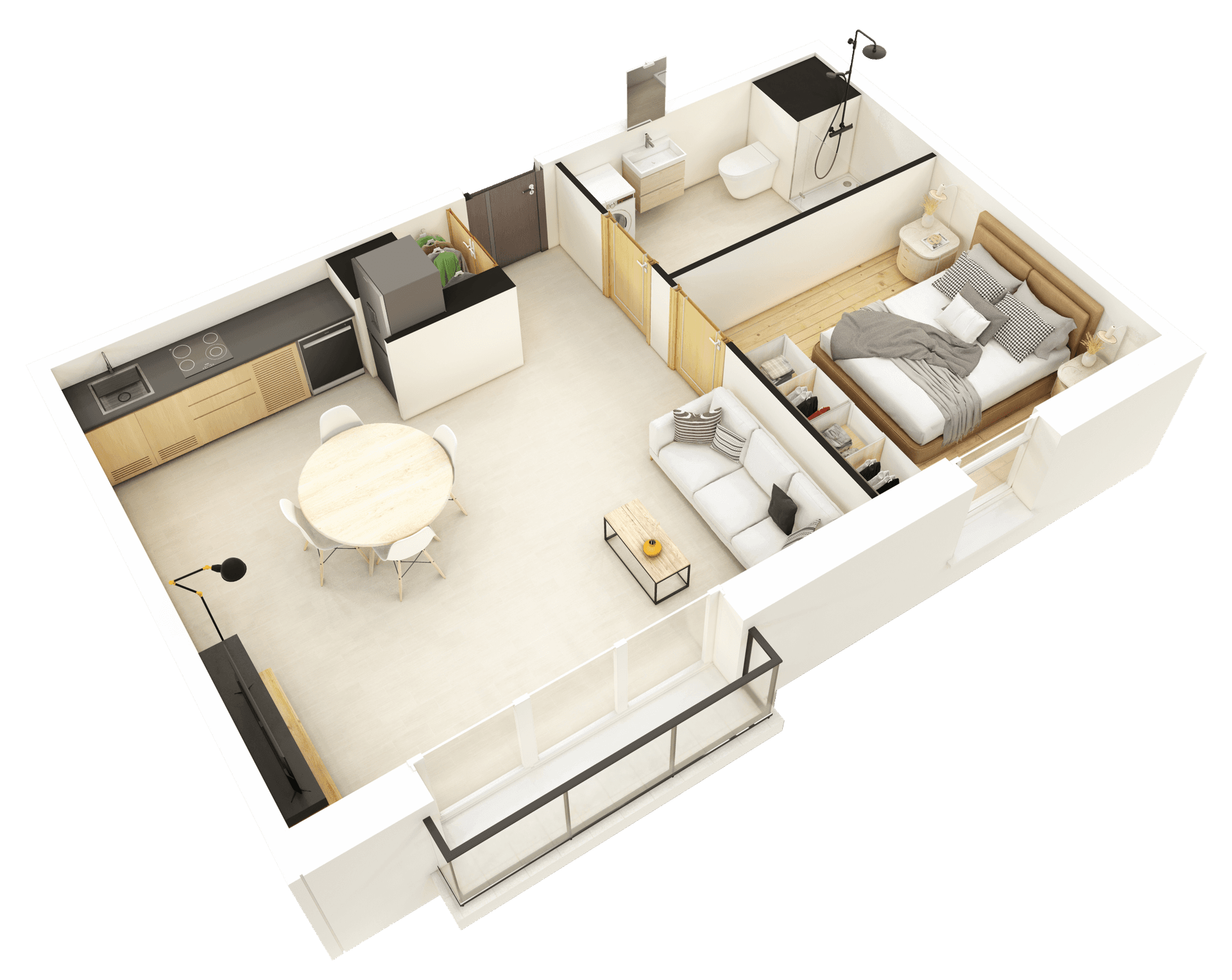 Berck — Idéalement située au cœur de Berck-Plage, cette nouvelle résidence bénéficie d’un emplacement privil... — Miniature 5