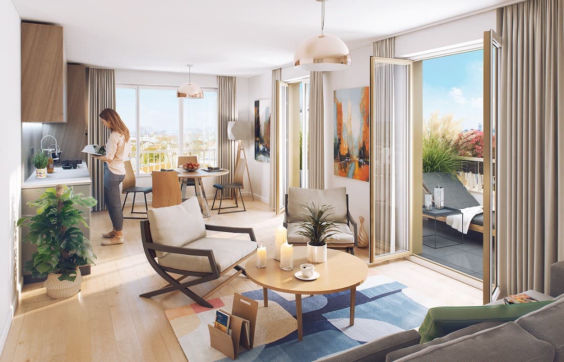 Drancy — Située dans un quartier dynamique à proximité immédiate de la gare RER B de Drancy, cette résidence ... — Photo 1