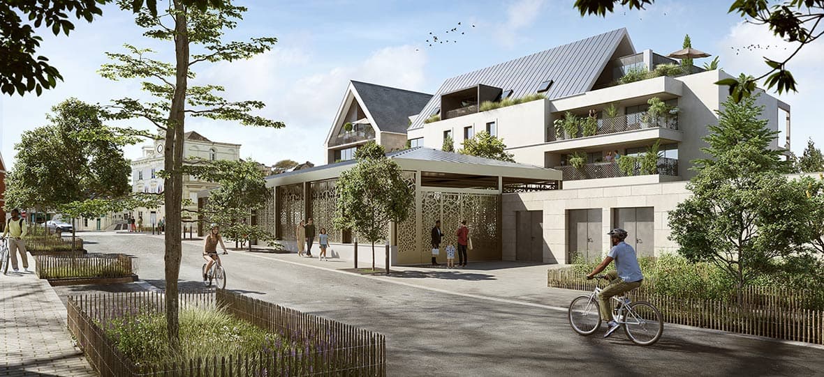 Vouvray — Au cœur d’un environnement urbain dynamique, ce nouveau programme immobilier propose des appartement... — Miniature 2
