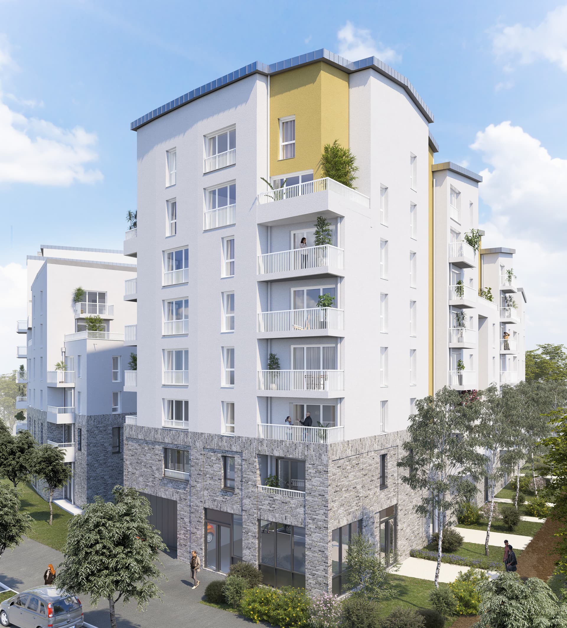 Boissy-Saint-Léger — Les travaux de construction avancent pour cette résidence idéalement située à proximité immédiate de... — Photo 1