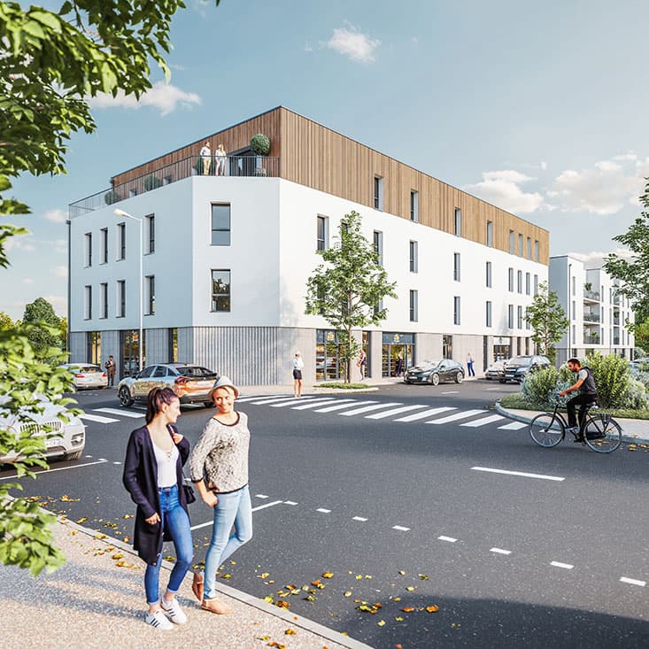 Bretteville-sur-Odon — Situé au cœur d’un quartier dynamique, cet ensemble architectural se compose de trois bâtiments rési... — Miniature 5