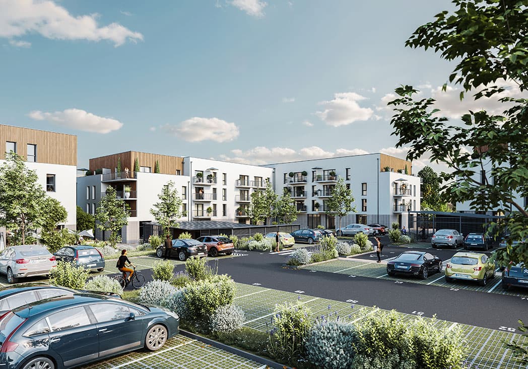 Bretteville-sur-Odon — Situé au cœur d’un quartier dynamique, cet ensemble architectural se compose de trois bâtiments rési... — Miniature 7