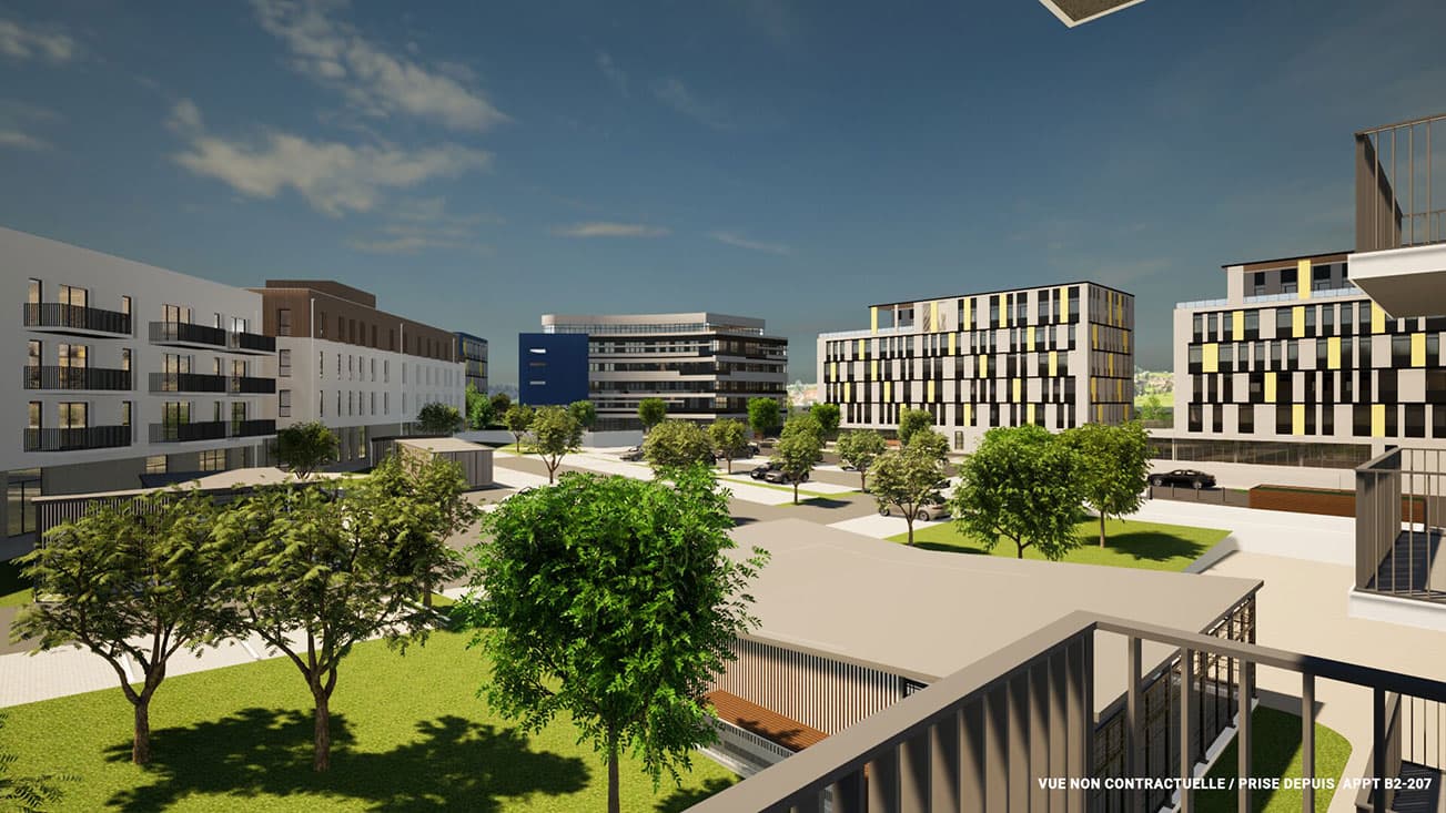 Bretteville-sur-Odon — Situé au cœur d’un quartier dynamique, cet ensemble architectural se compose de trois bâtiments rési... — Miniature 10