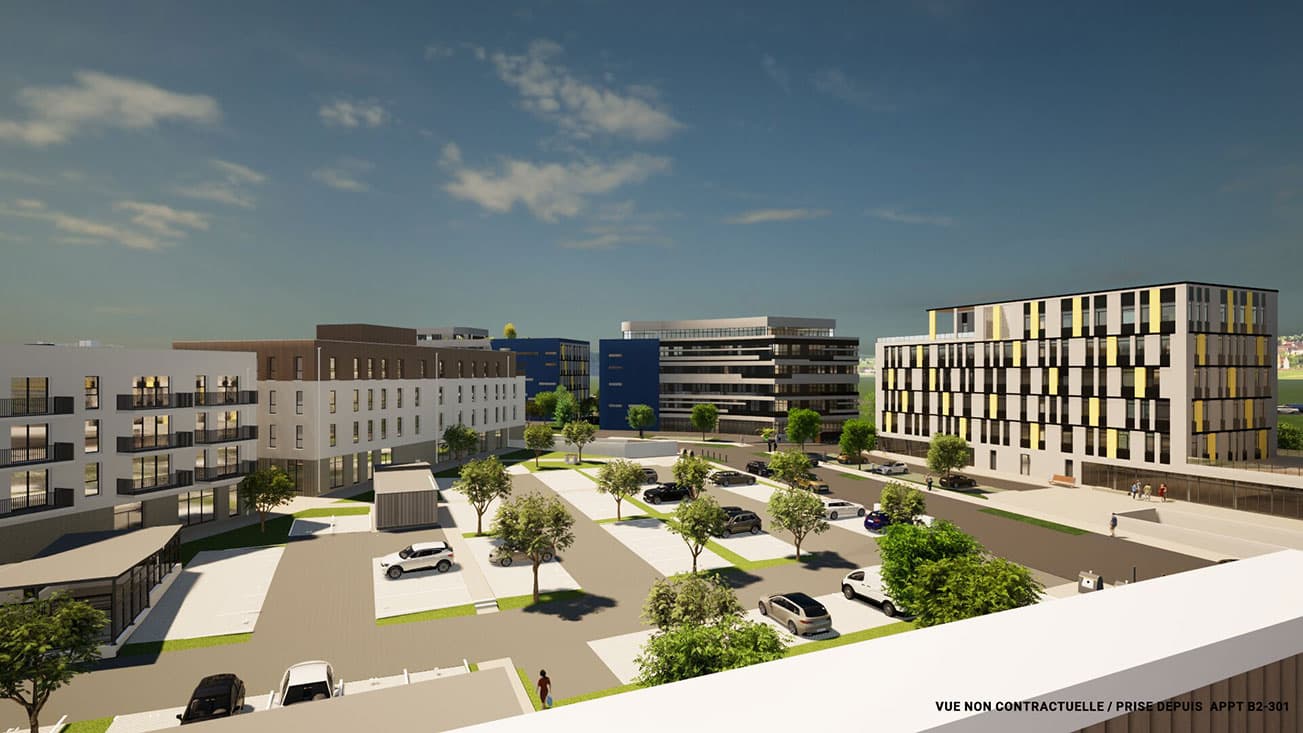 Bretteville-sur-Odon — Situé au cœur d’un quartier dynamique, cet ensemble architectural se compose de trois bâtiments rési... — Miniature 11