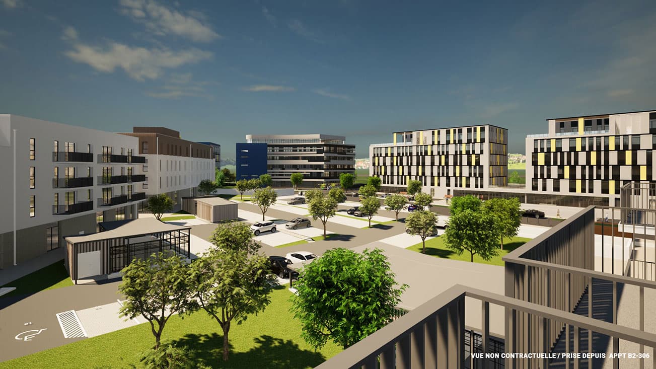 Bretteville-sur-Odon — Situé au cœur d’un quartier dynamique, cet ensemble architectural se compose de trois bâtiments rési... — Miniature 12