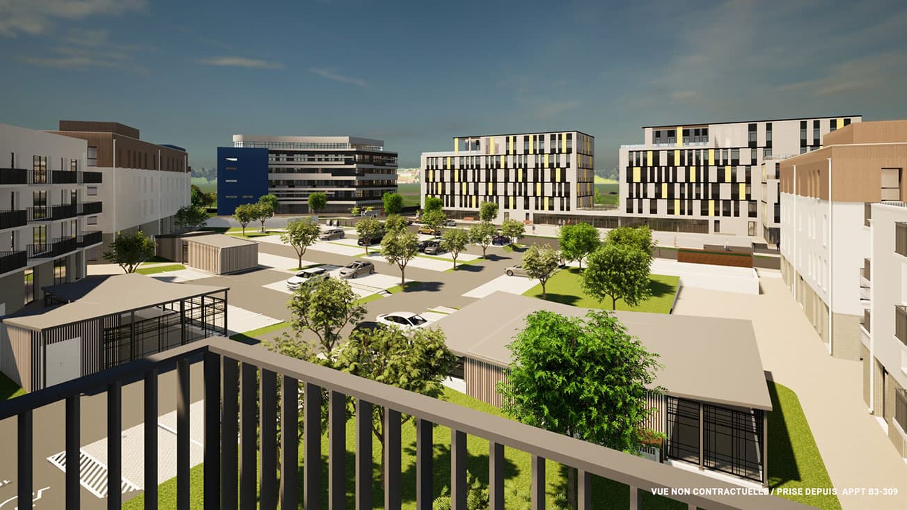 Bretteville-sur-Odon — Situé au cœur d’un quartier dynamique, cet ensemble architectural se compose de trois bâtiments rési... — Miniature 16