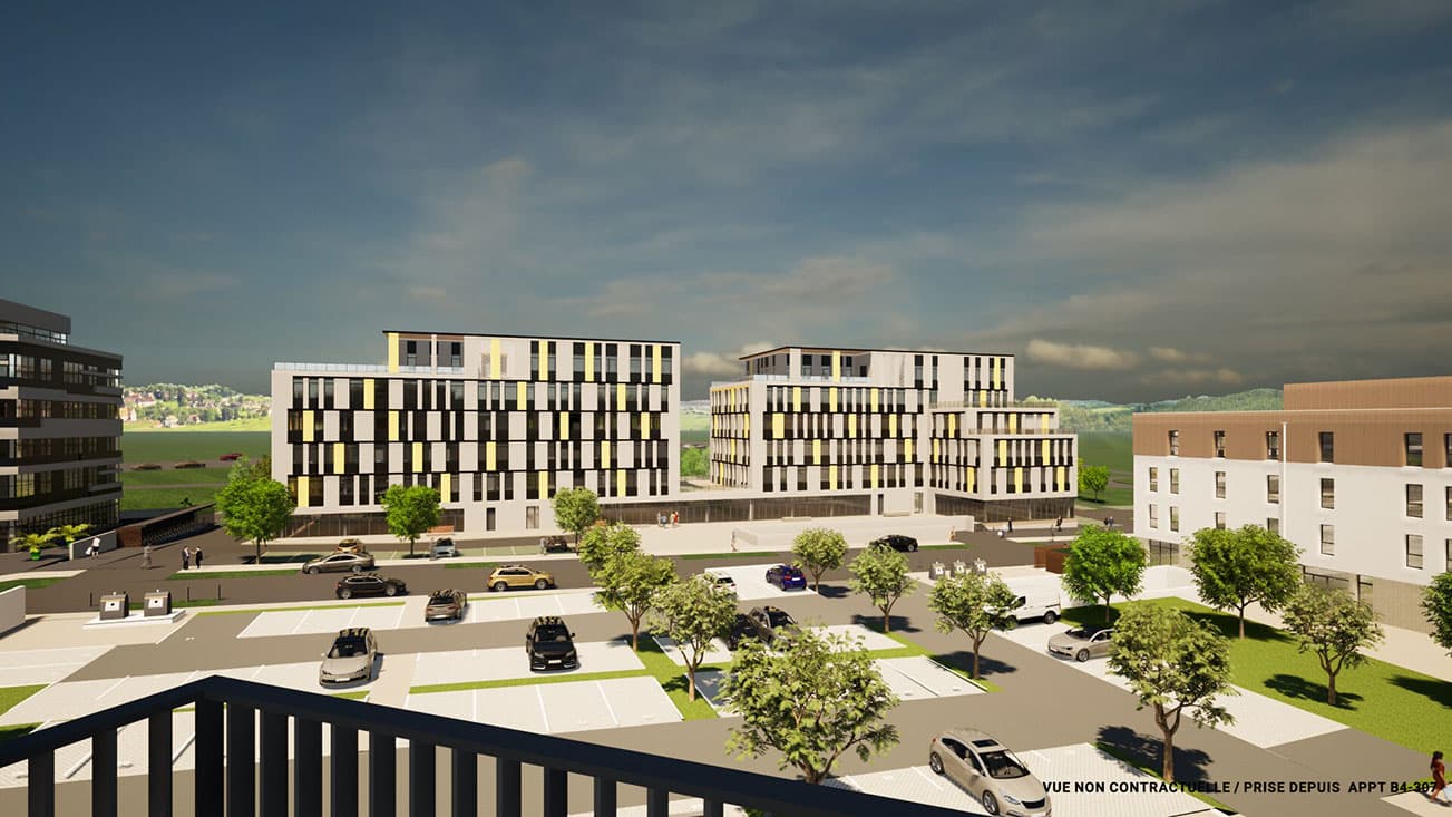 Bretteville-sur-Odon — Situé au cœur d’un quartier dynamique, cet ensemble architectural se compose de trois bâtiments rési... — Miniature 19