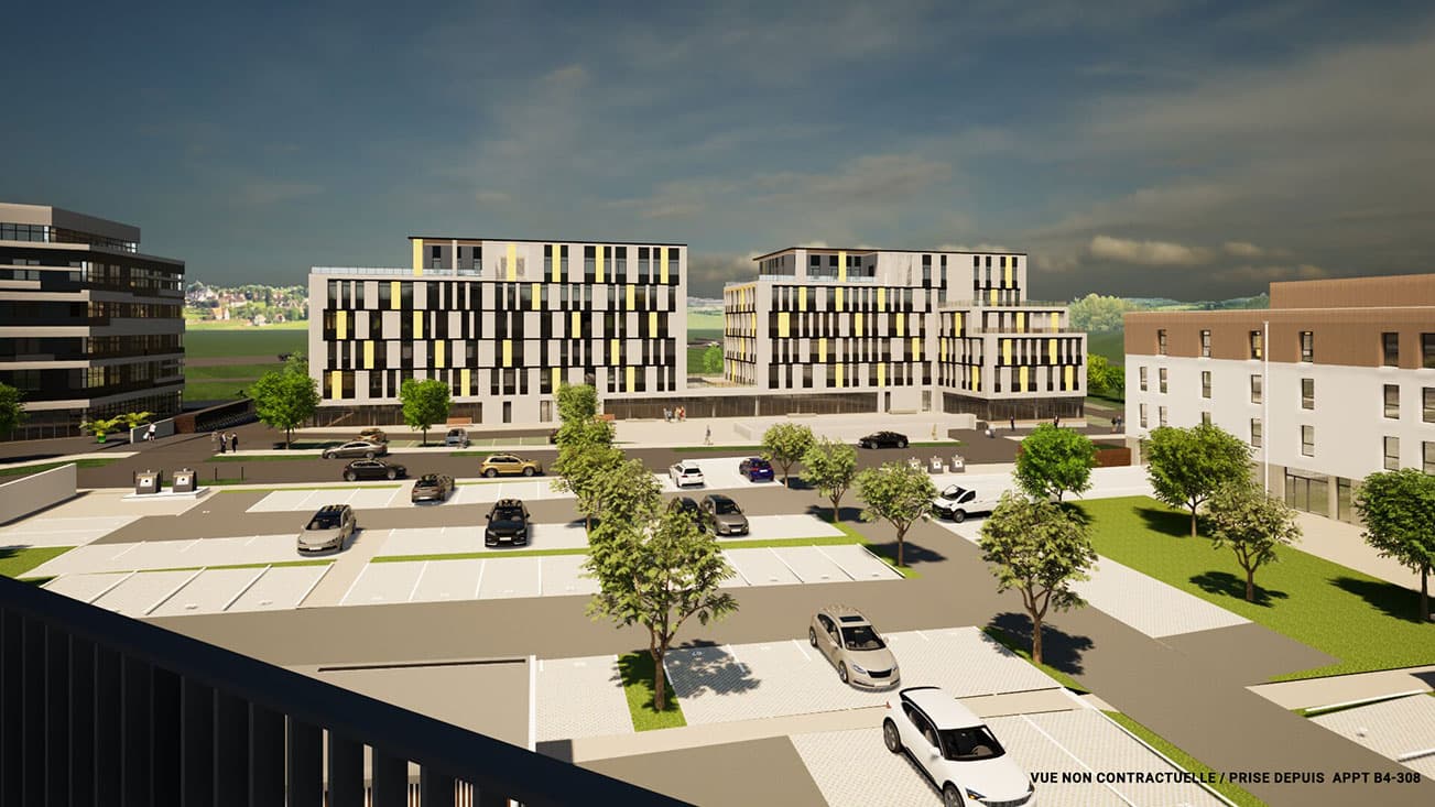 Bretteville-sur-Odon — Situé au cœur d’un quartier dynamique, cet ensemble architectural se compose de trois bâtiments rési... — Miniature 20